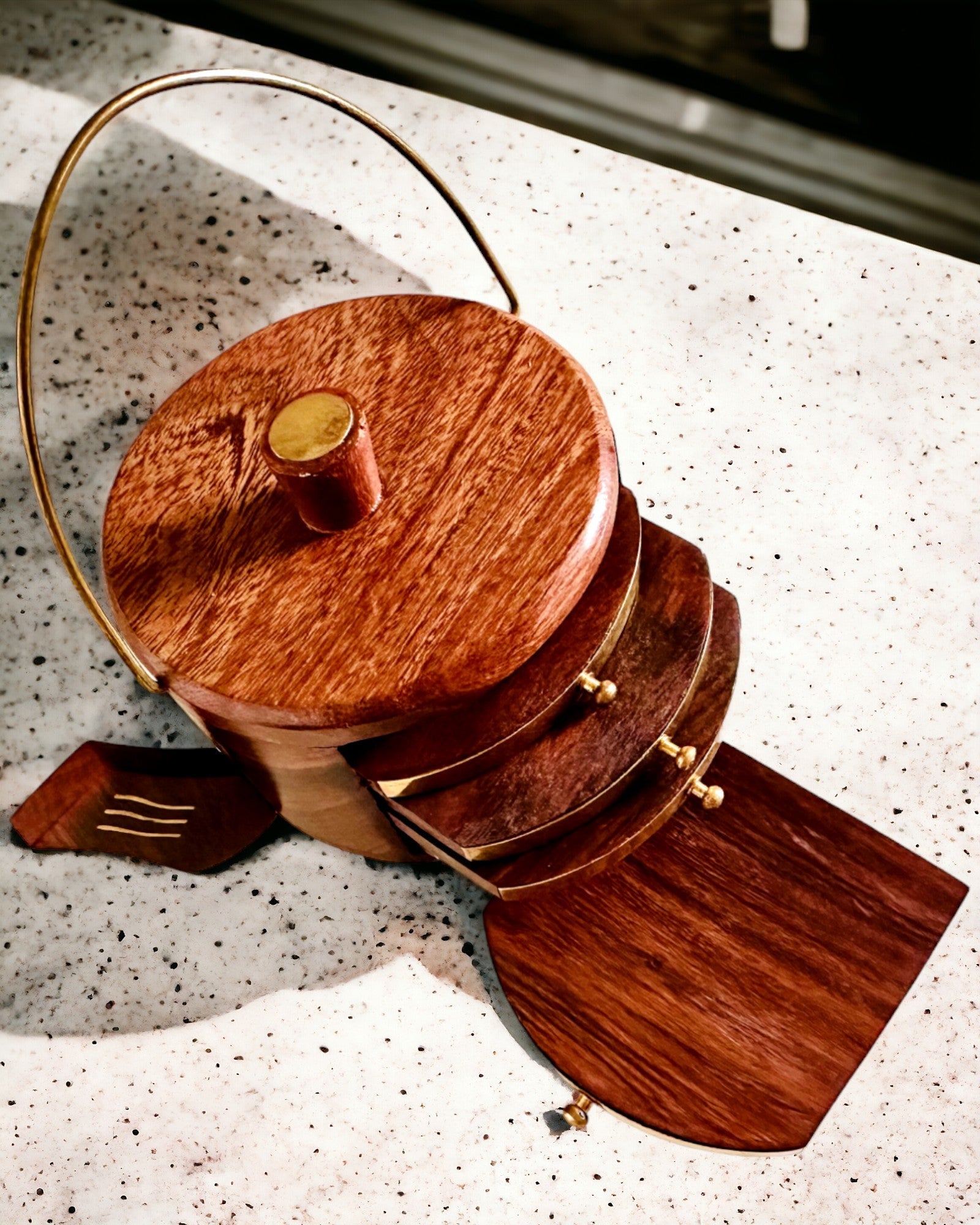 Retro Tre "Herbaciarnik" med Mulighet for Gravering