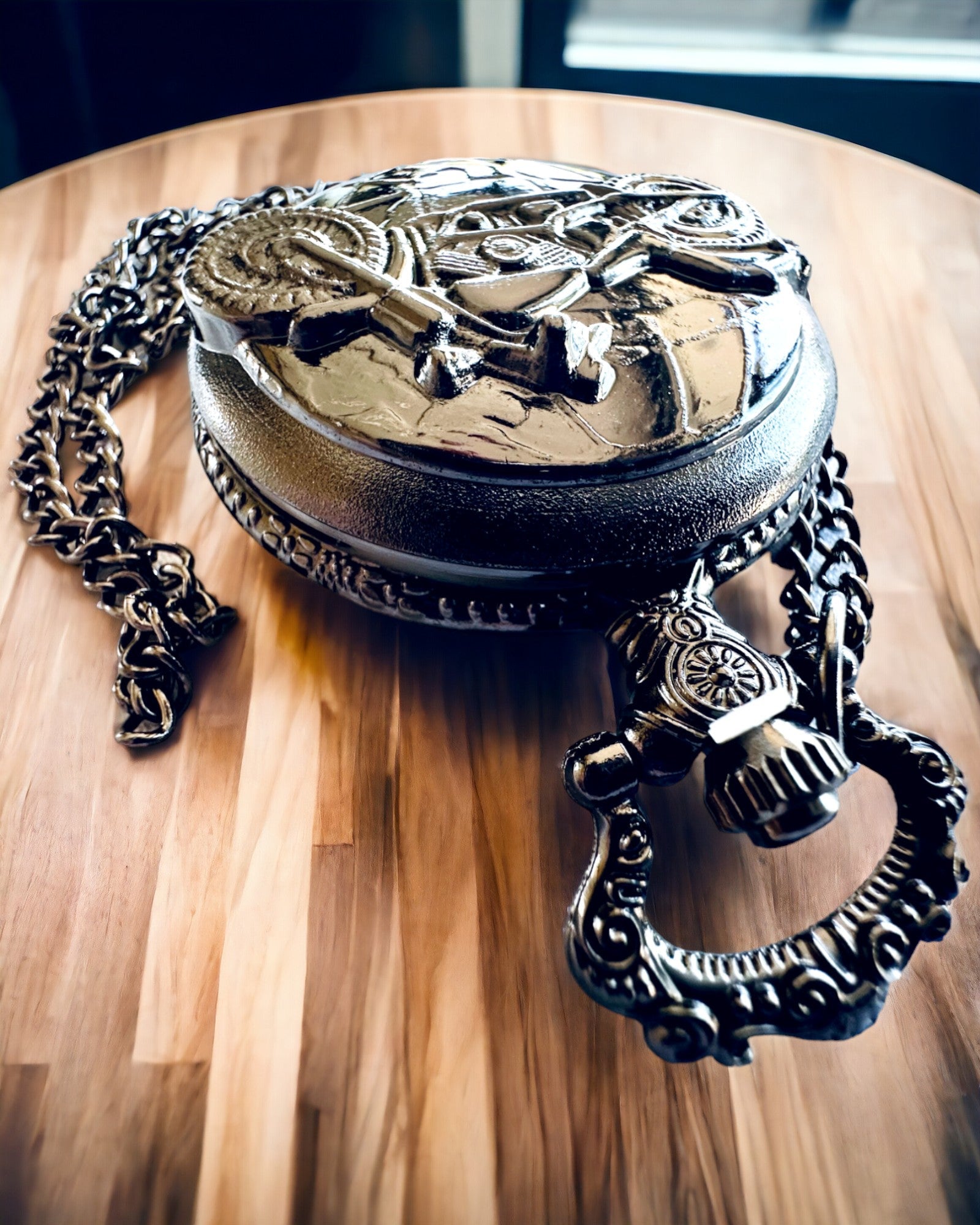 Elegant Lommeur Motorsykkel Lidenskap, mulighet for personlig gravering