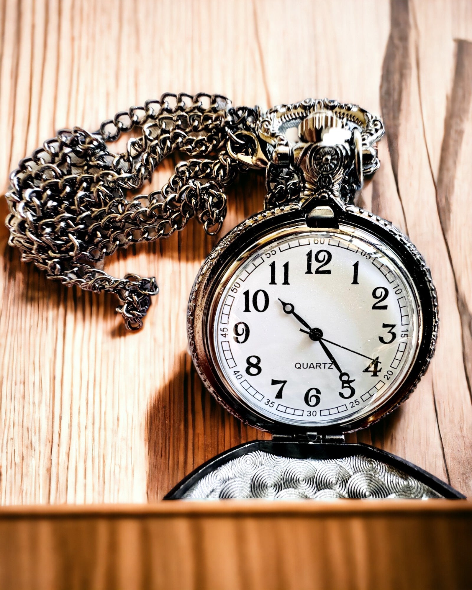 Elegant Lommeur Motorsykkel Lidenskap, mulighet for personlig gravering