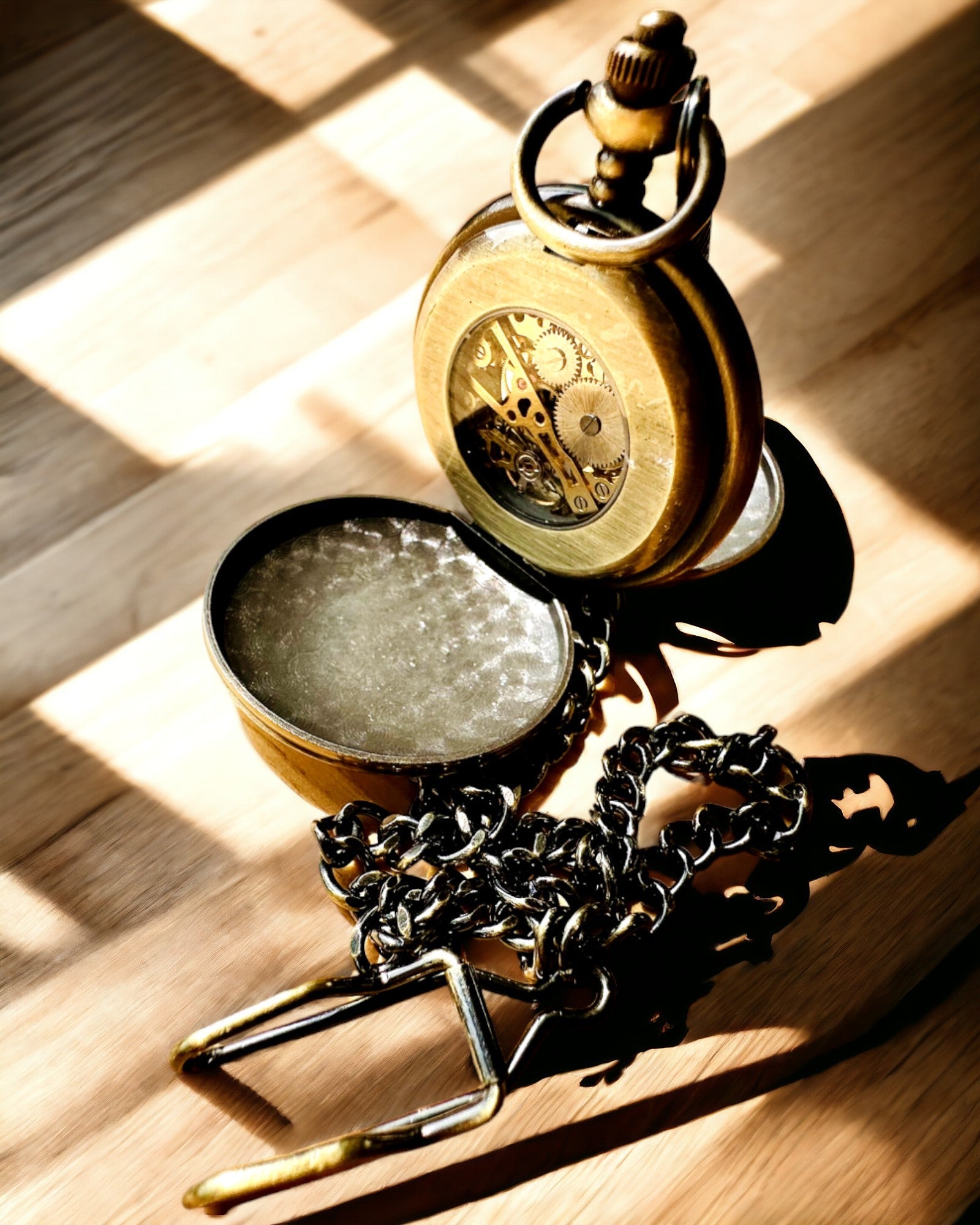 Klassisk lommeur "Vintage Elegance", gullfarge, mulighet for personlig gravering