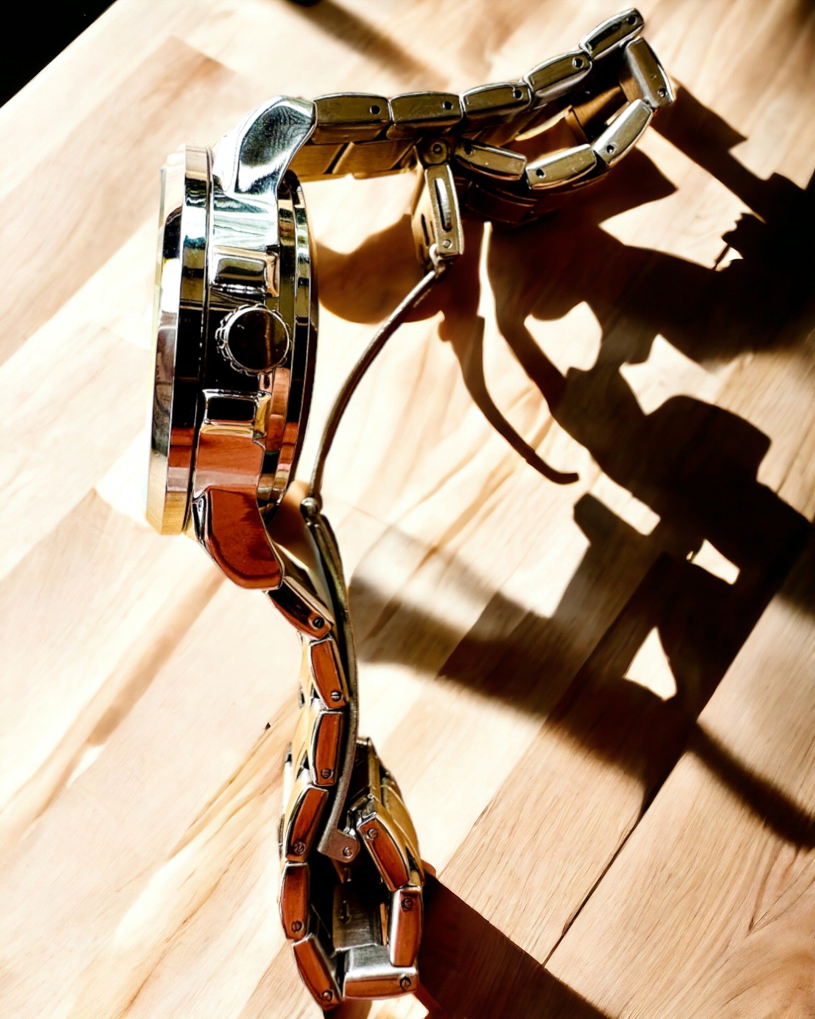 Elegant herreklokke KIMSDUN Prestige Transparent Mekanisme og Sporty Eleganse, mulighet for personlig gravering