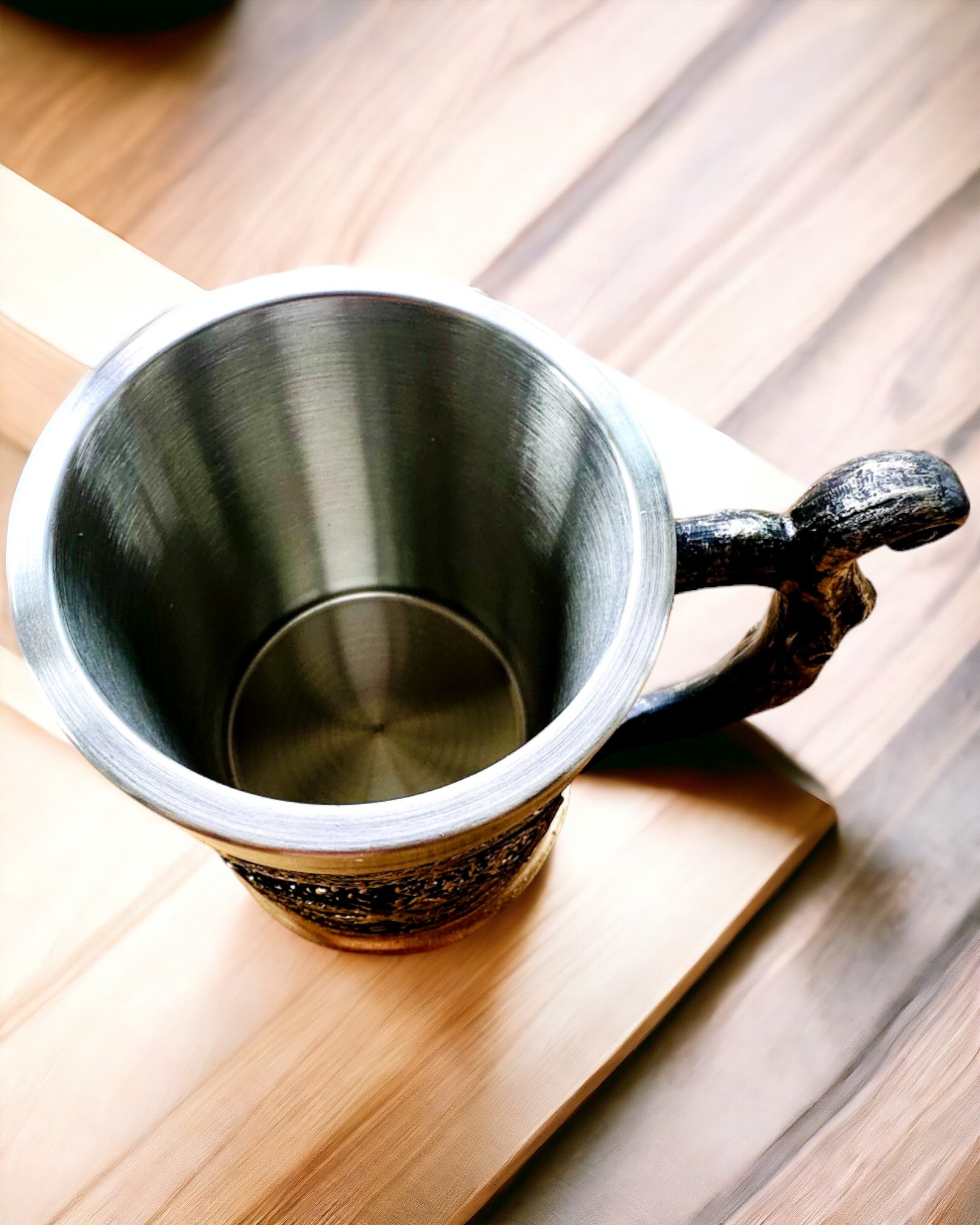 Nordisk Kopp Verdens Tre - Mesterlig Utførelse, 600 ml, mulighet for personlig gravering