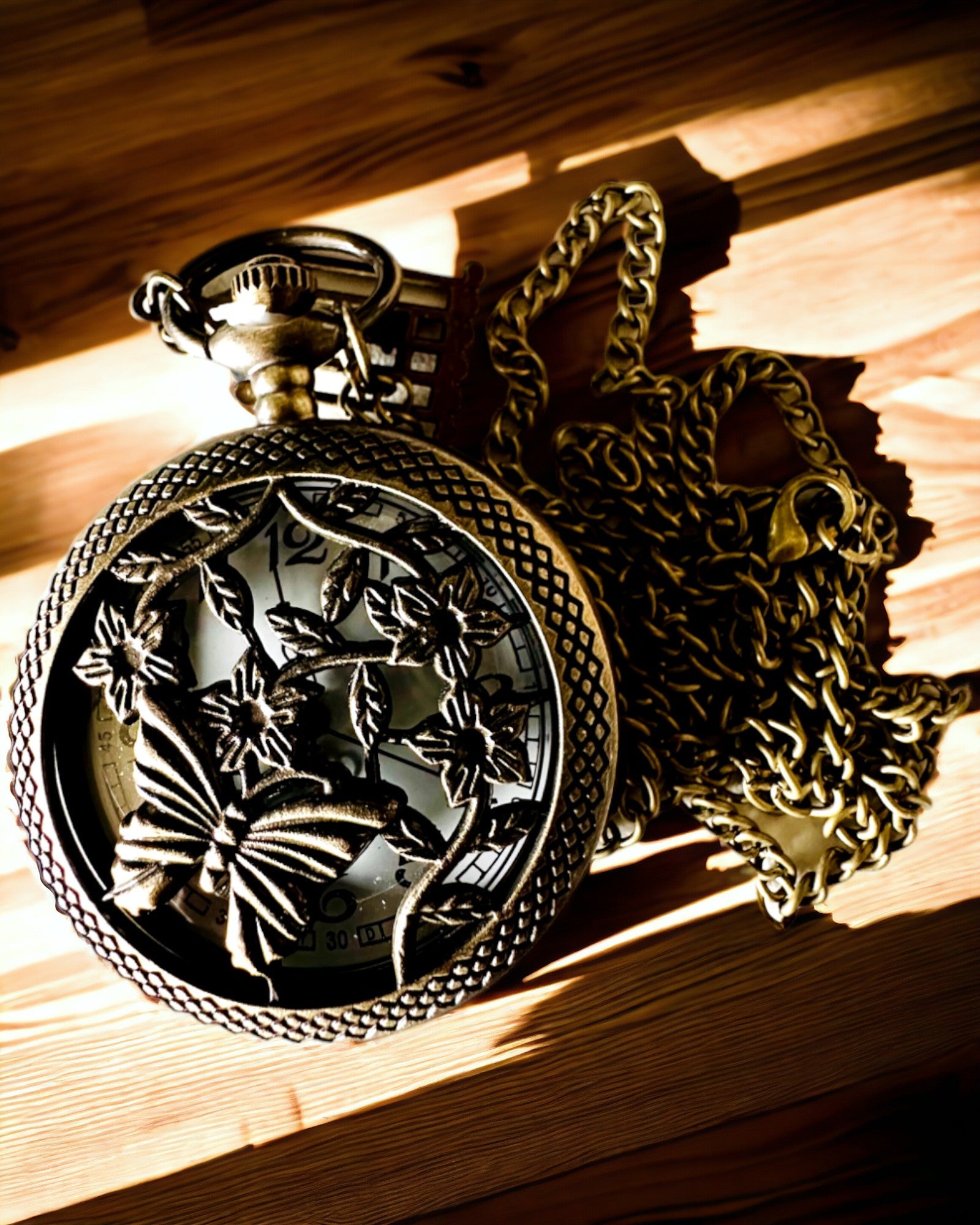 Lommeur "Motylowa Elegancja" med mulighet for personlig gravering