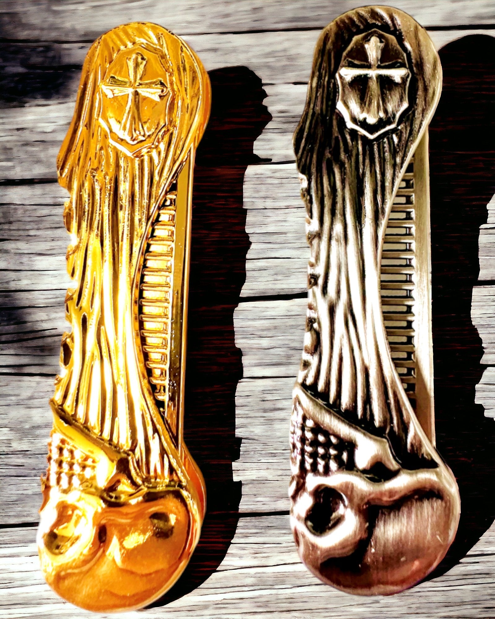 Mystic Skull Comb - premium kam, mulighet for personlig gravering