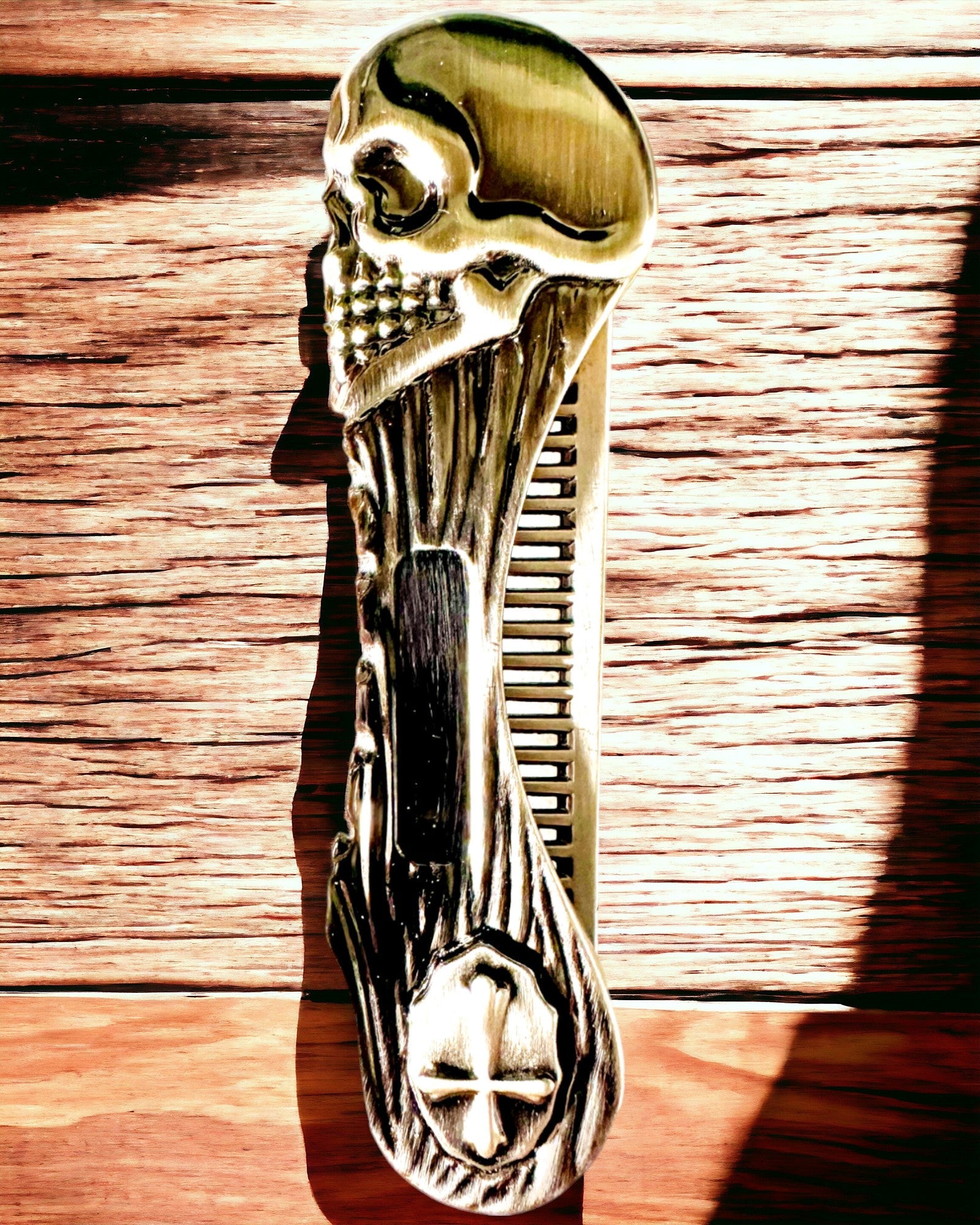 Mystic Skull Comb - premium kam, mulighet for personlig gravering