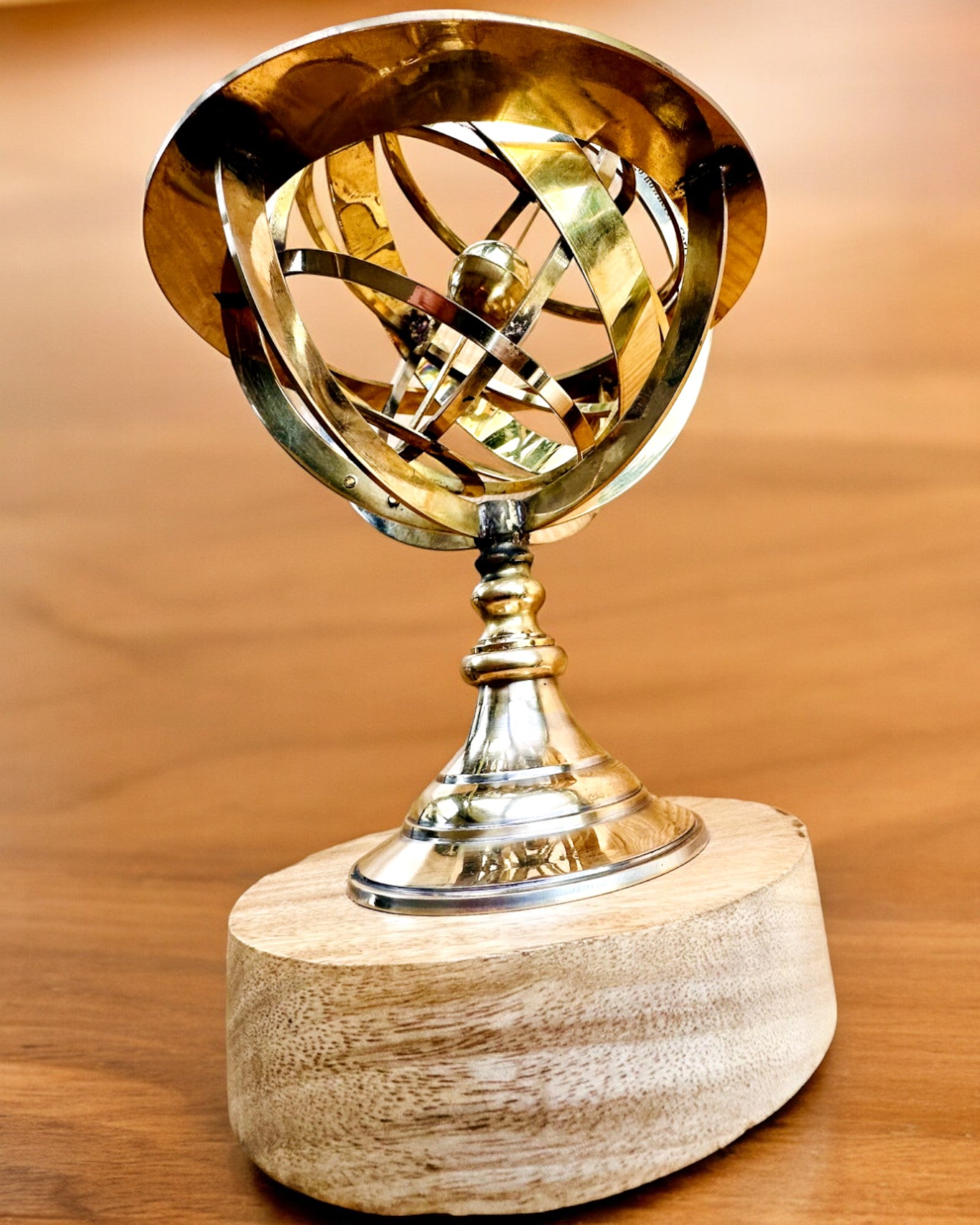 Astrolabium Artis - Håndlaget med Gravering Alternativ, kontordekorasjon, premium