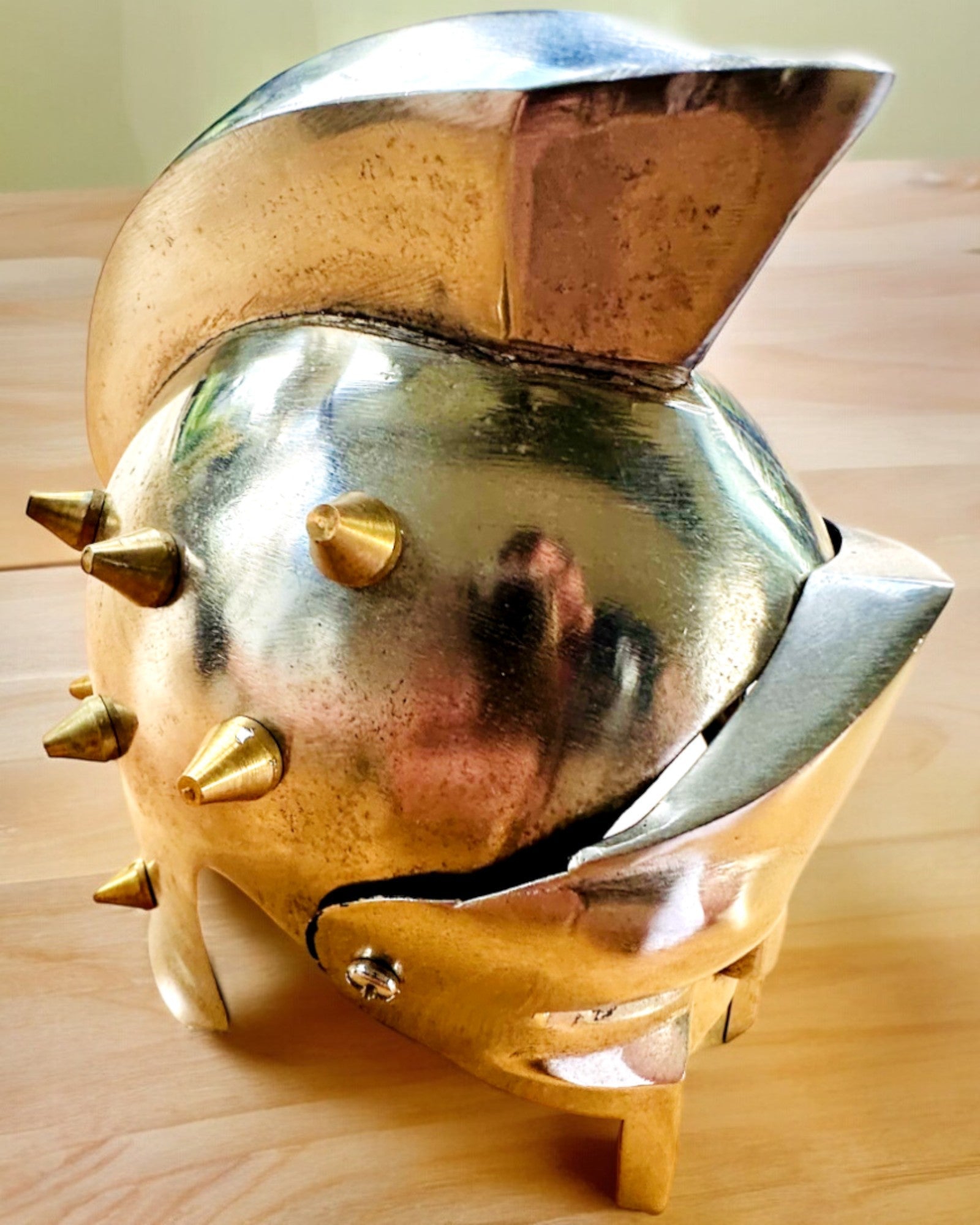 Gladiatorisk Riddermaske "Sparta" - mulighet for personlig gravering