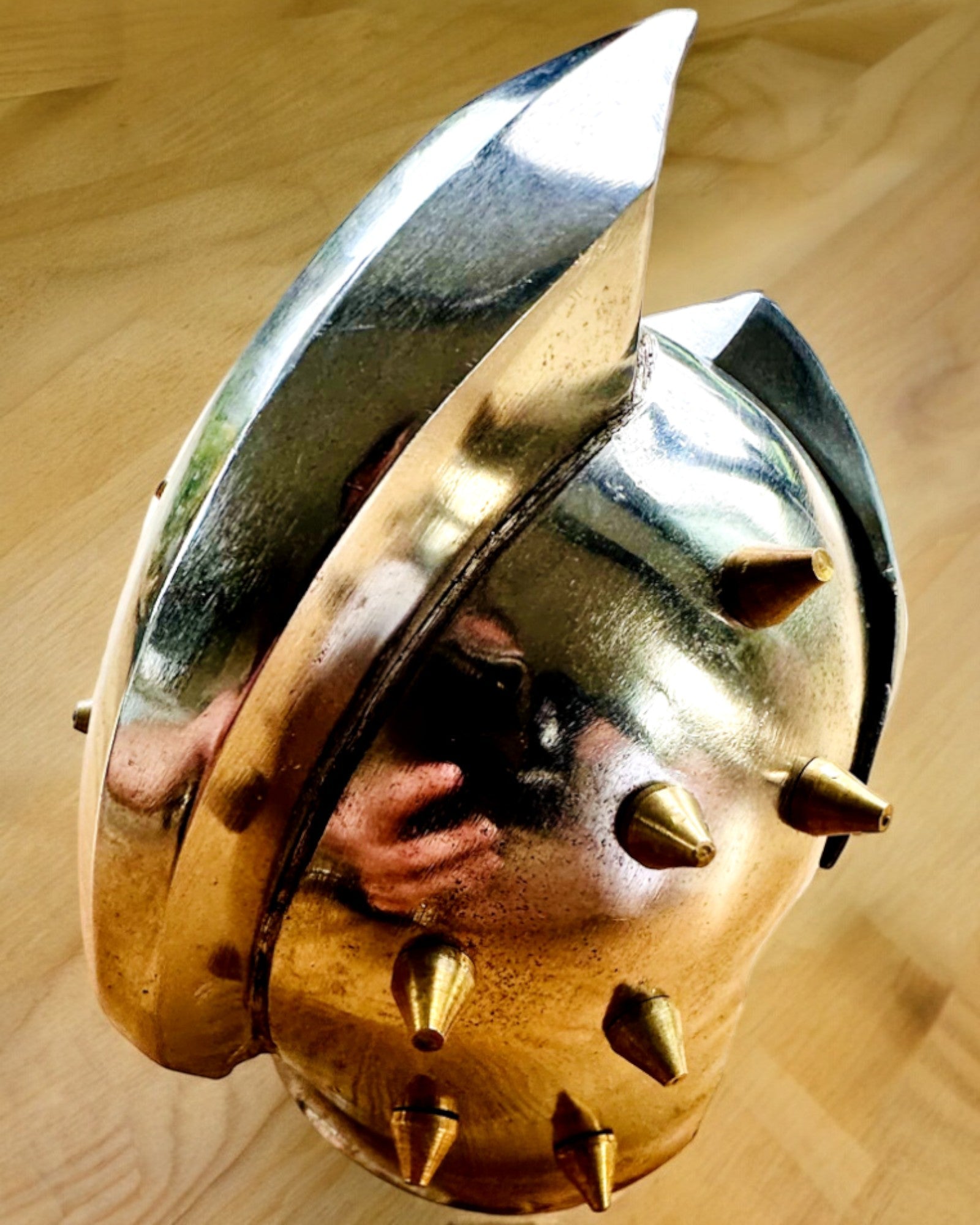 Gladiatorisk Riddermaske "Sparta" - mulighet for personlig gravering