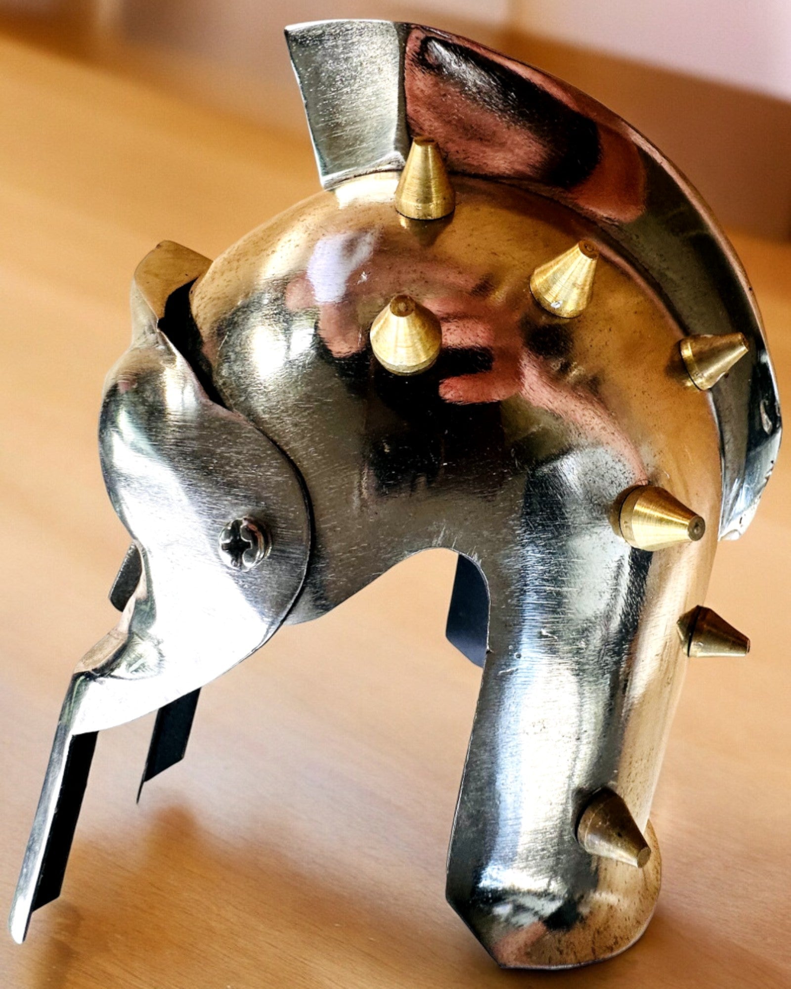 Gladiatorisk Riddermaske "Sparta" - mulighet for personlig gravering