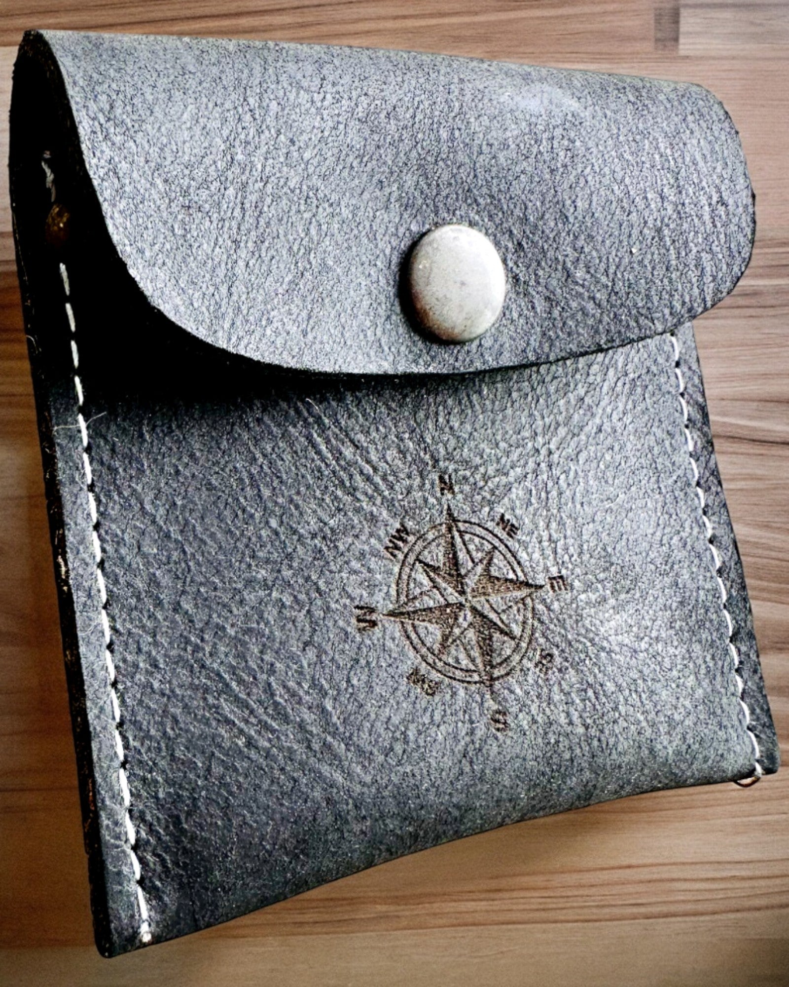 Etui for lommeur eller kompass Reisende - mulighet for personlig gravering