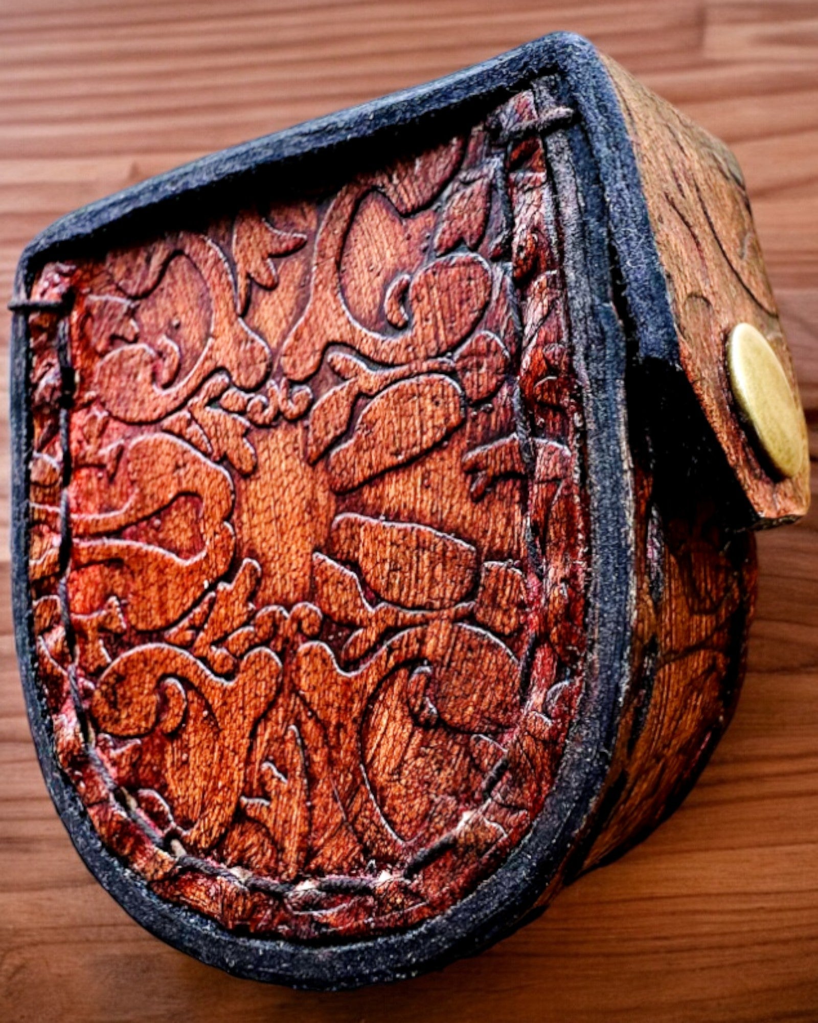 Elegant Maharaja-etui for lommeur eller kompass - mulighet for personlig gravering