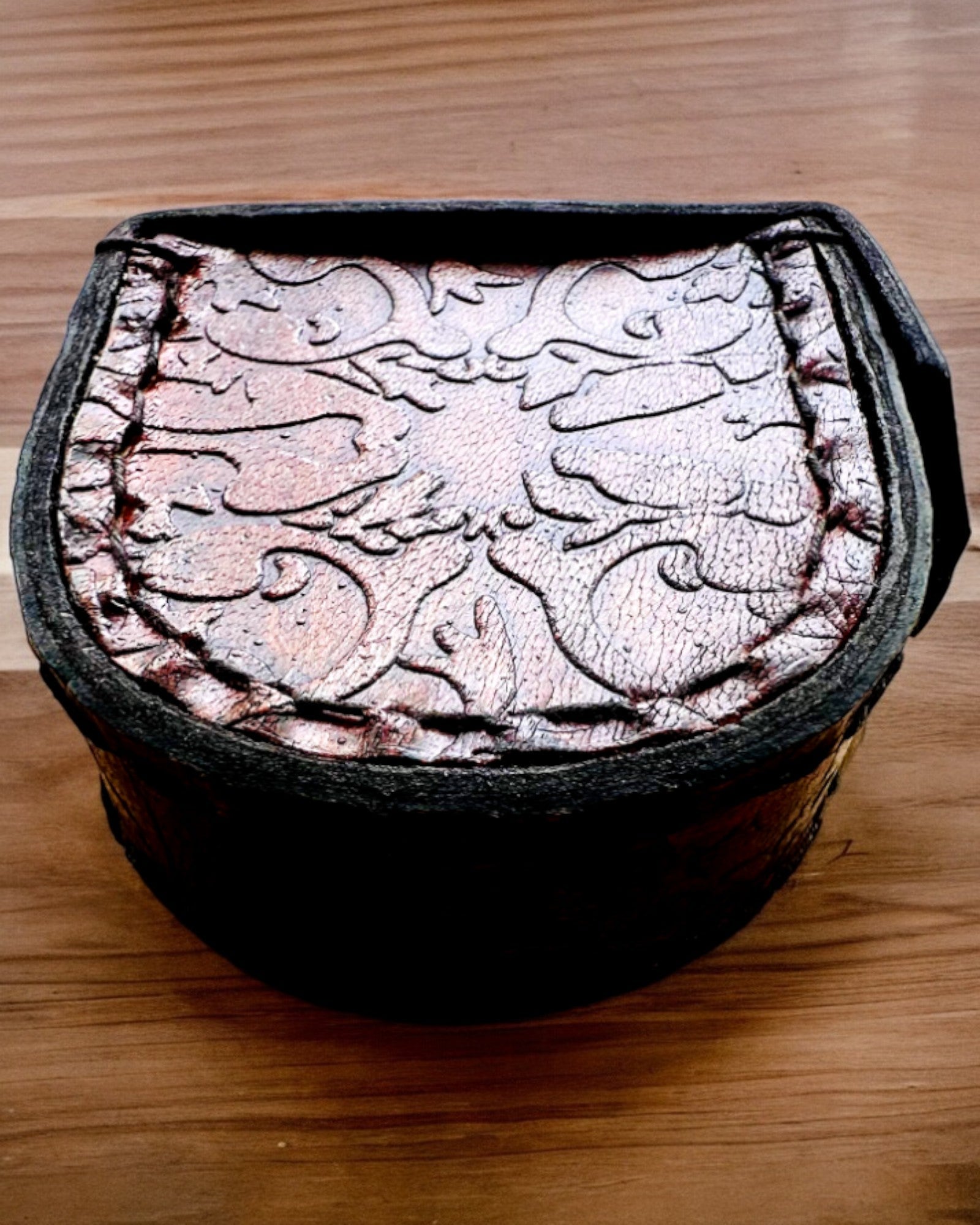 Elegant Maharaja-etui for lommeur eller kompass - mulighet for personlig gravering