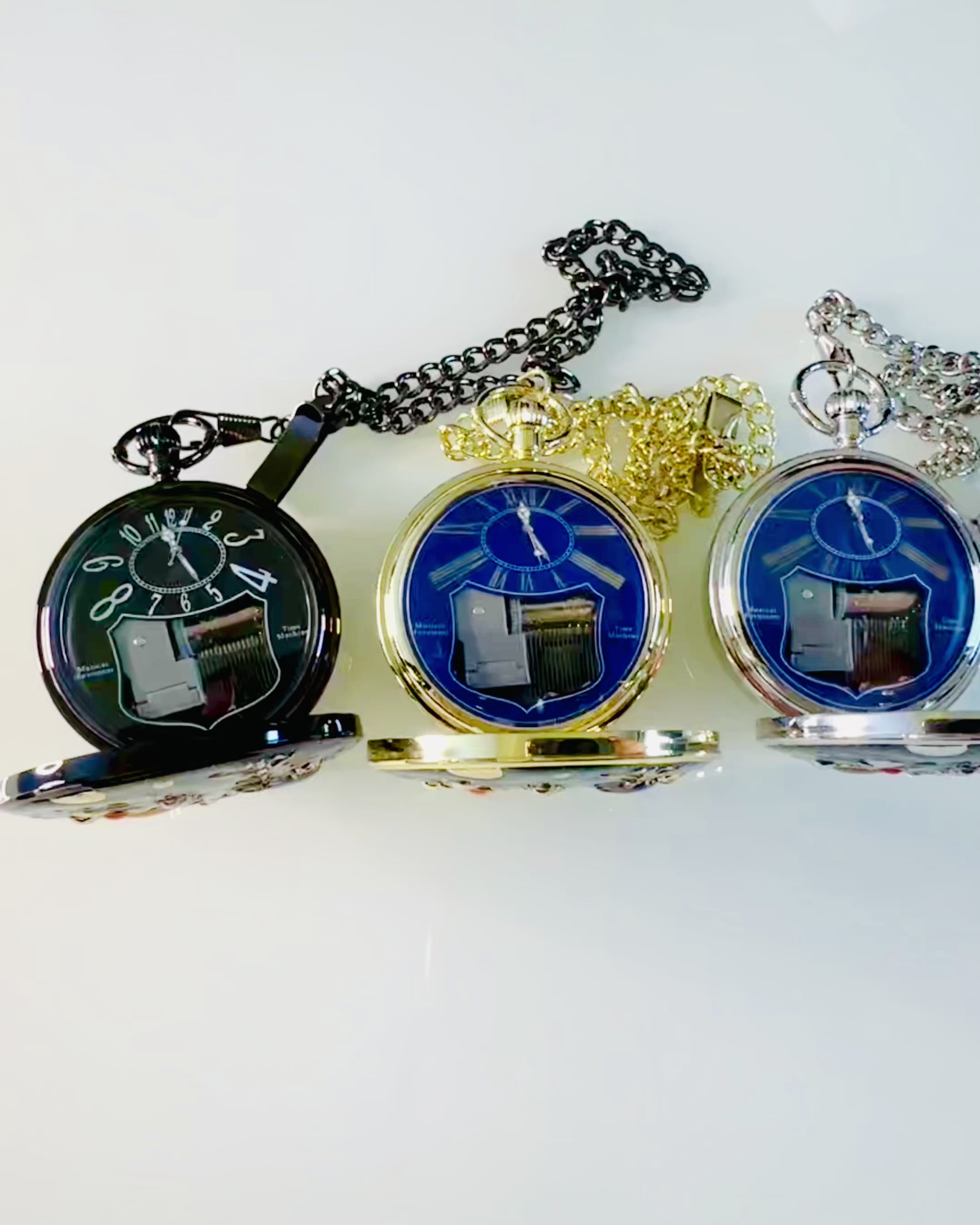 Lommeur "Astrum Temporis" - Gullramme. Mulighet for personlig gravering.