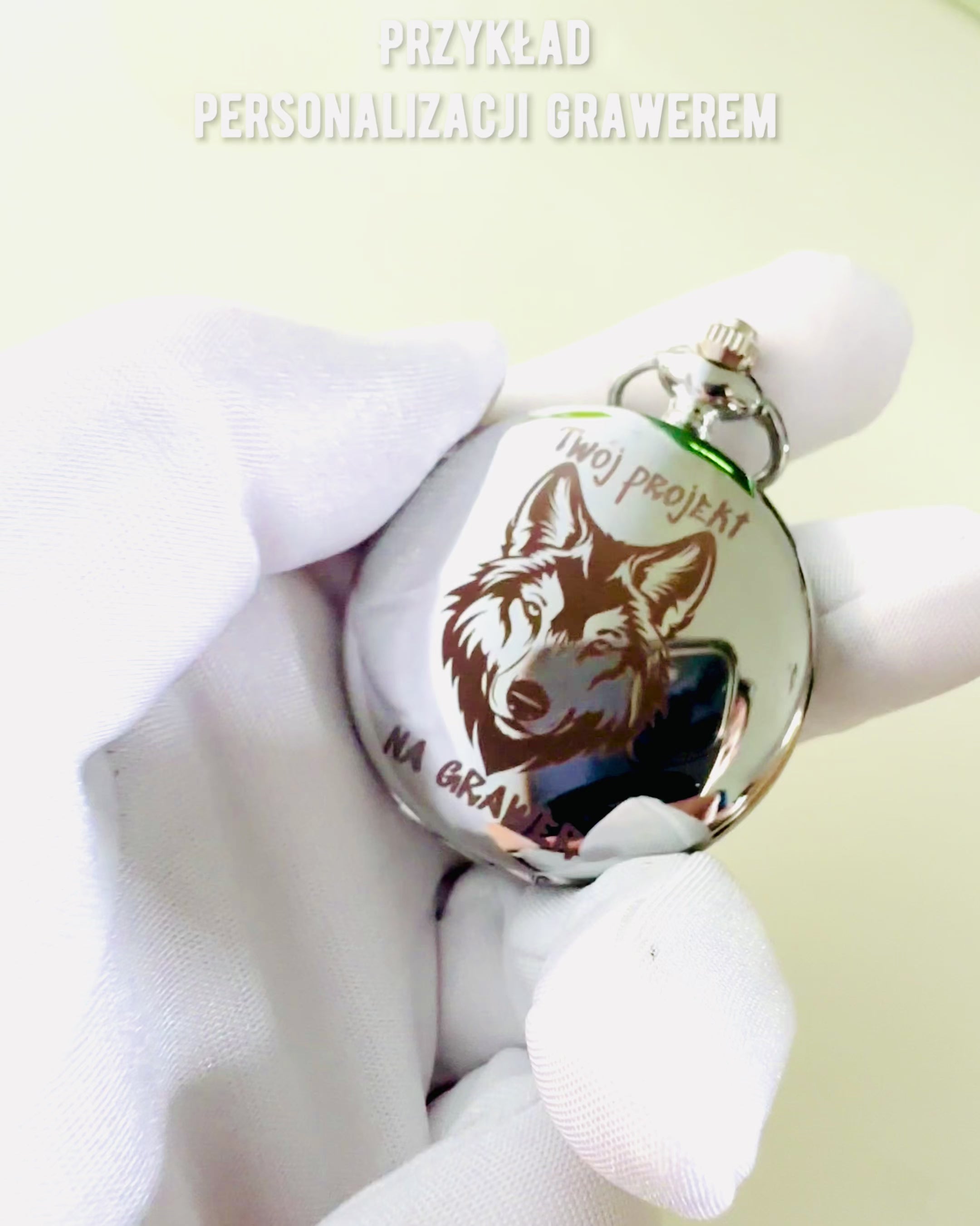 Klassisk Lommeur med Dobbelt Deksel, Manuell, Sølvfarget