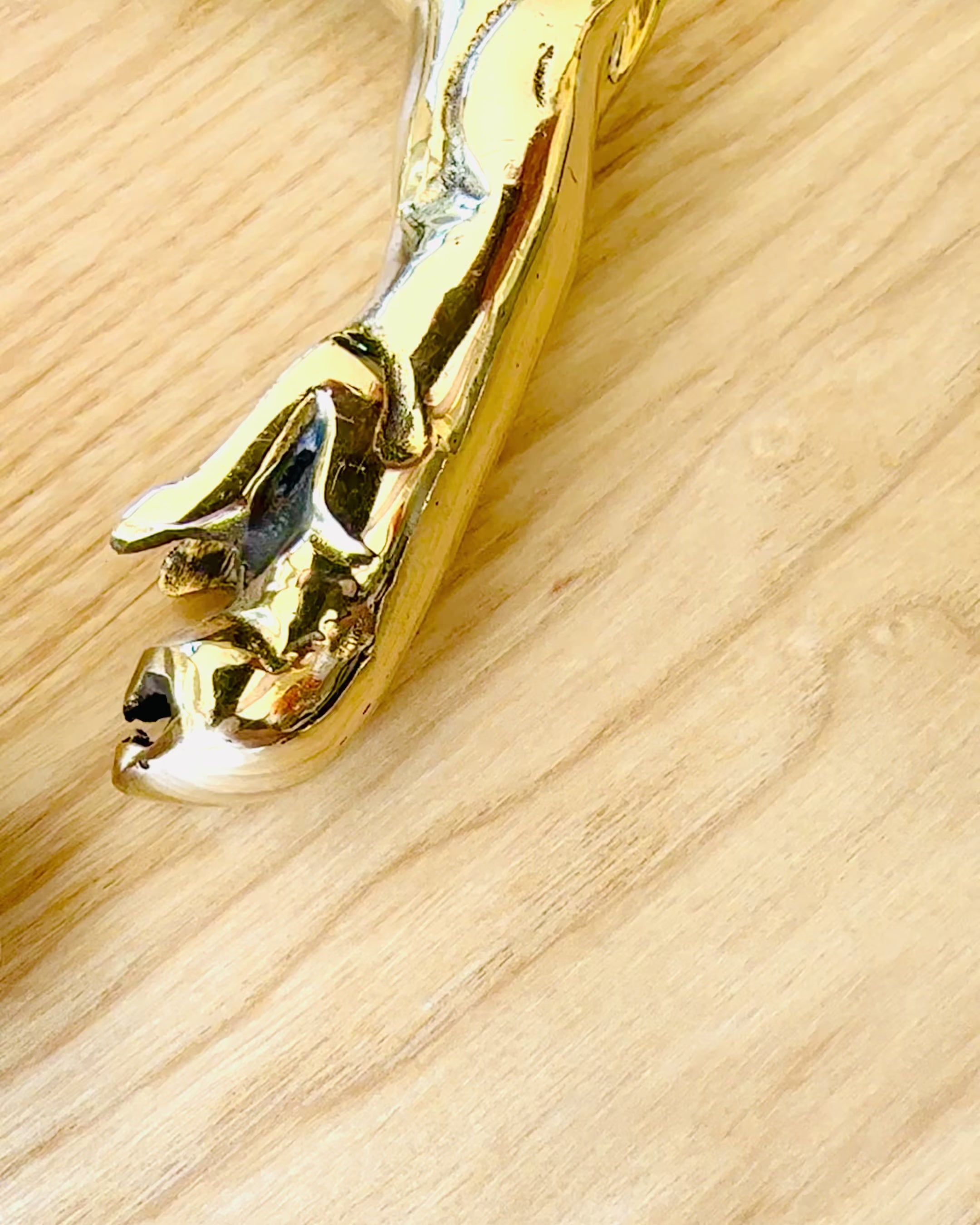 Spaserstokk "Jaguar Elegance" i Mango-tre - mulighet for personalisering med gravering