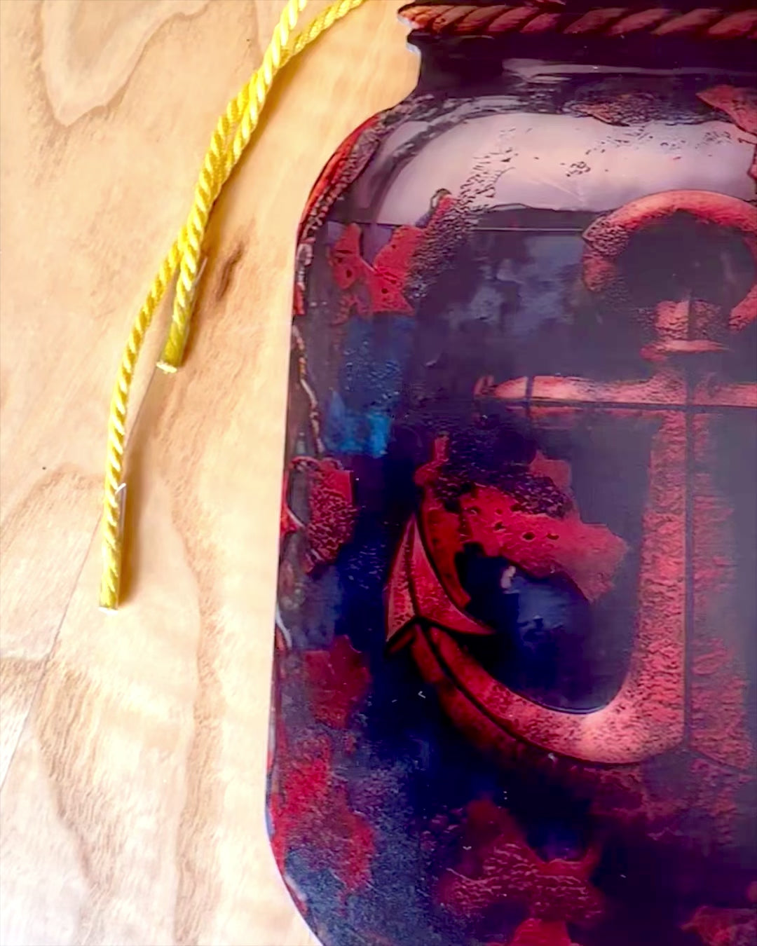 Marine Anheng Anker i Krukke dekorativt anheng, mulighet for tilpasning med gravering