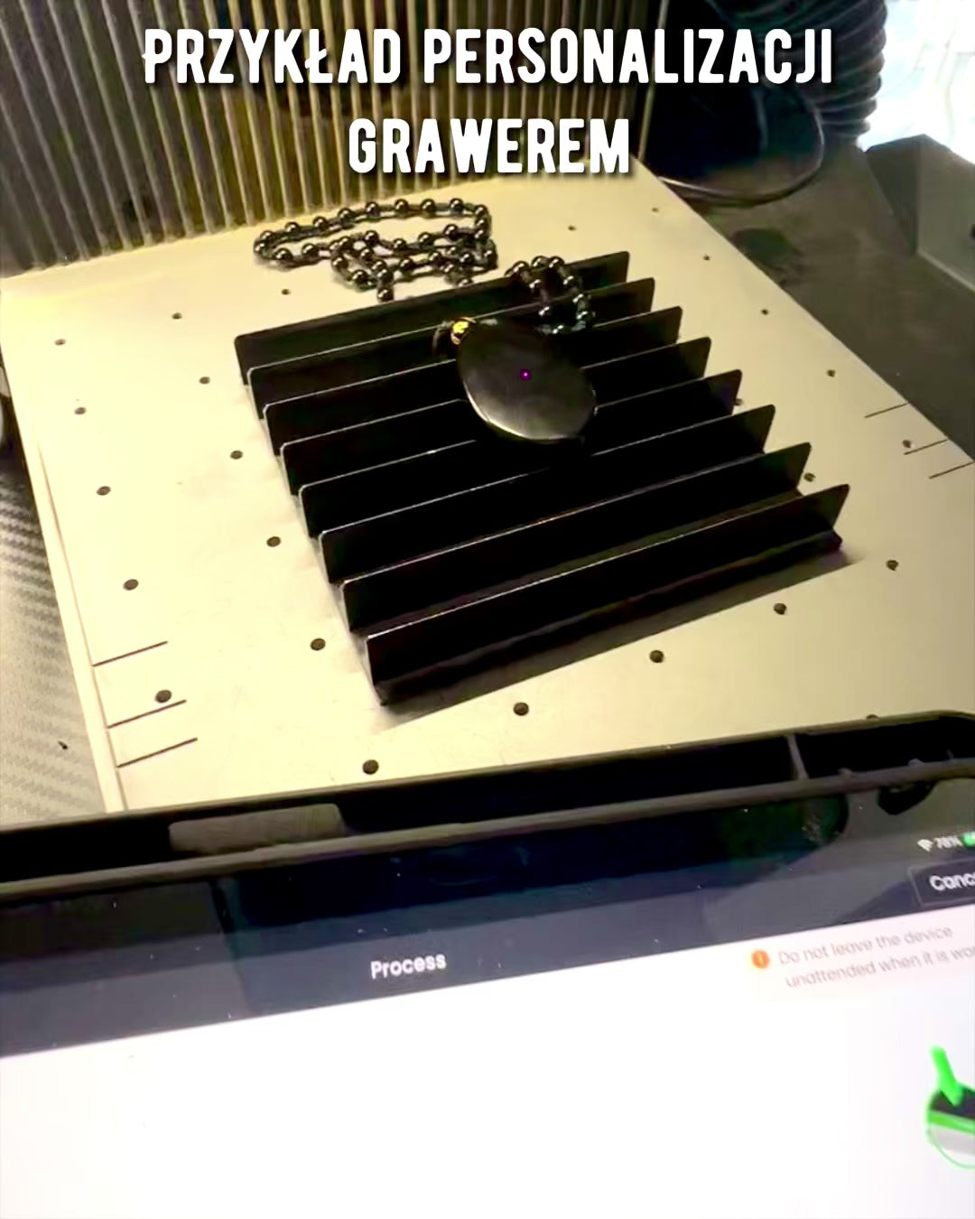 Obsidian Yin Yang Amulett med Gravering - Harmoni og Beskyttelse, personalisering med gravering som gave