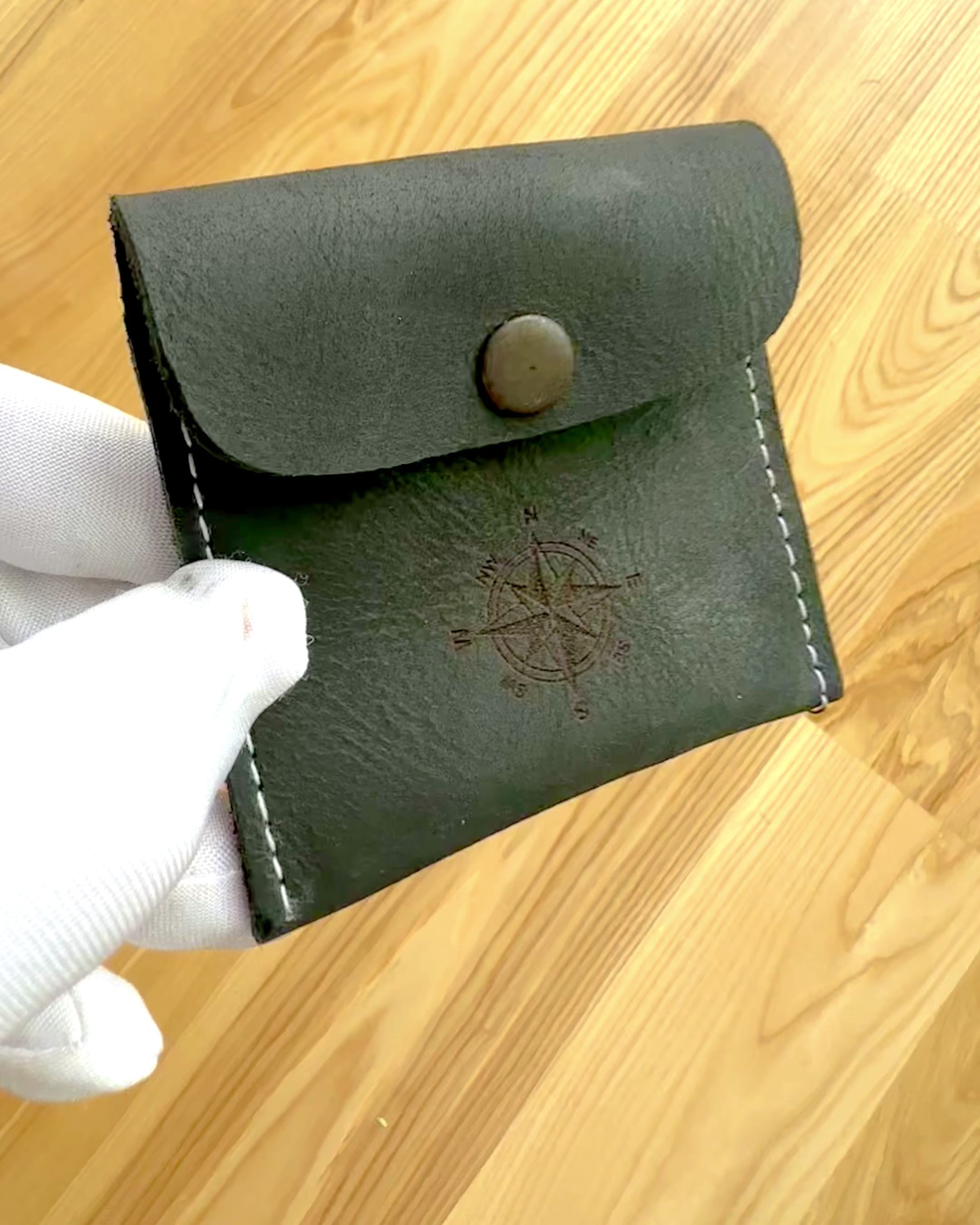 Etui for lommeur eller kompass Reisende - mulighet for personlig gravering