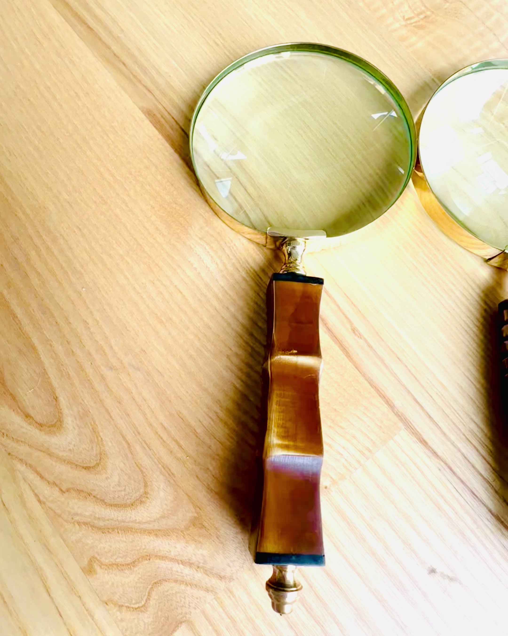 Stor Retro Forstørrelsesglass, mulighet for personalisering som gave med gravering - varianter å velge mellom