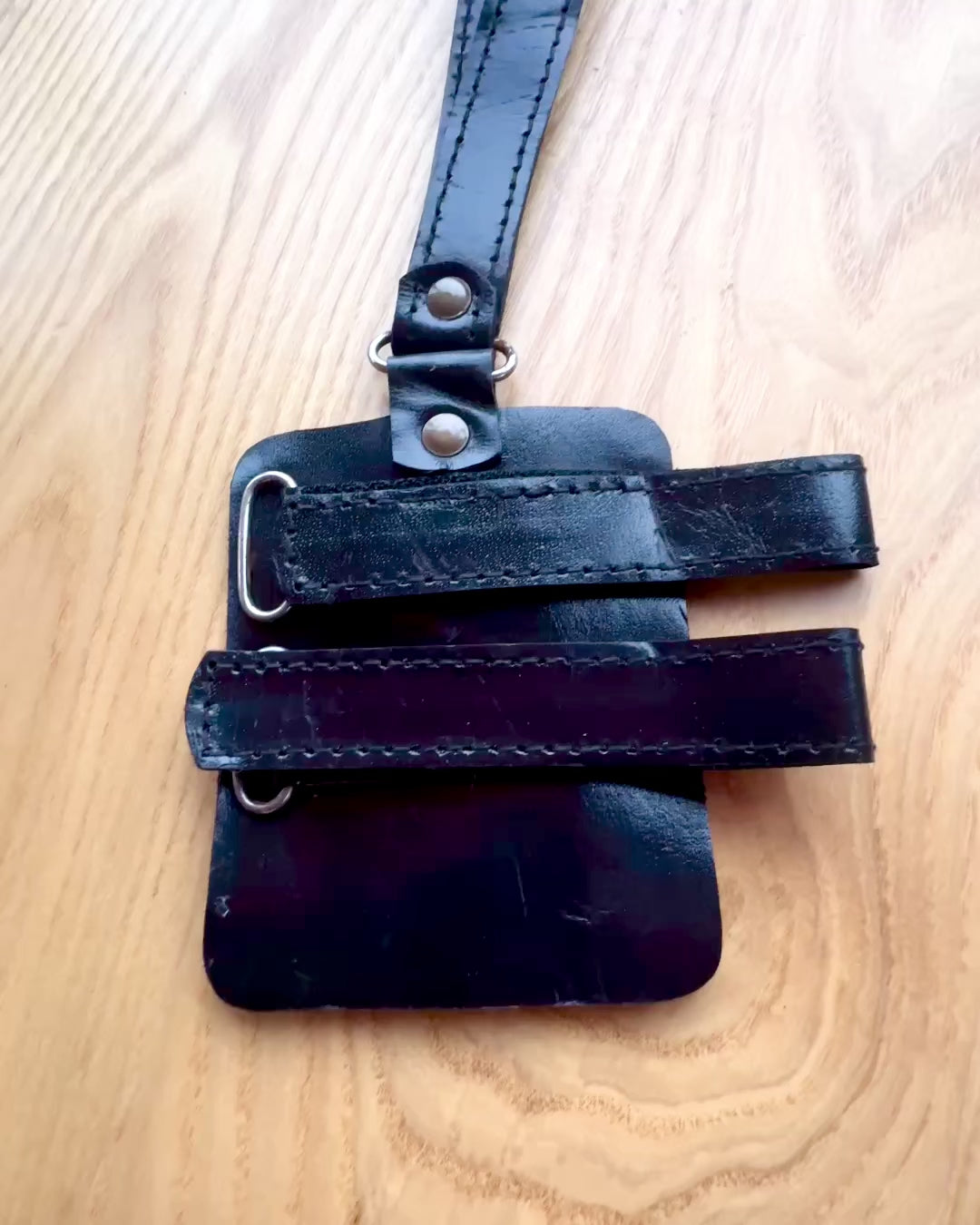 Håndlagde Black Panther-trekket til Stokk med Gravering Alternativ - Håndlaget av Naturlig Skinn