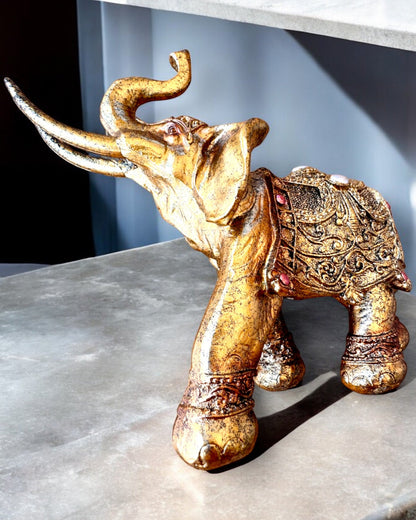 Kongelig Elefant med Gravering - Eleganse og Luksus, personalisering for gave