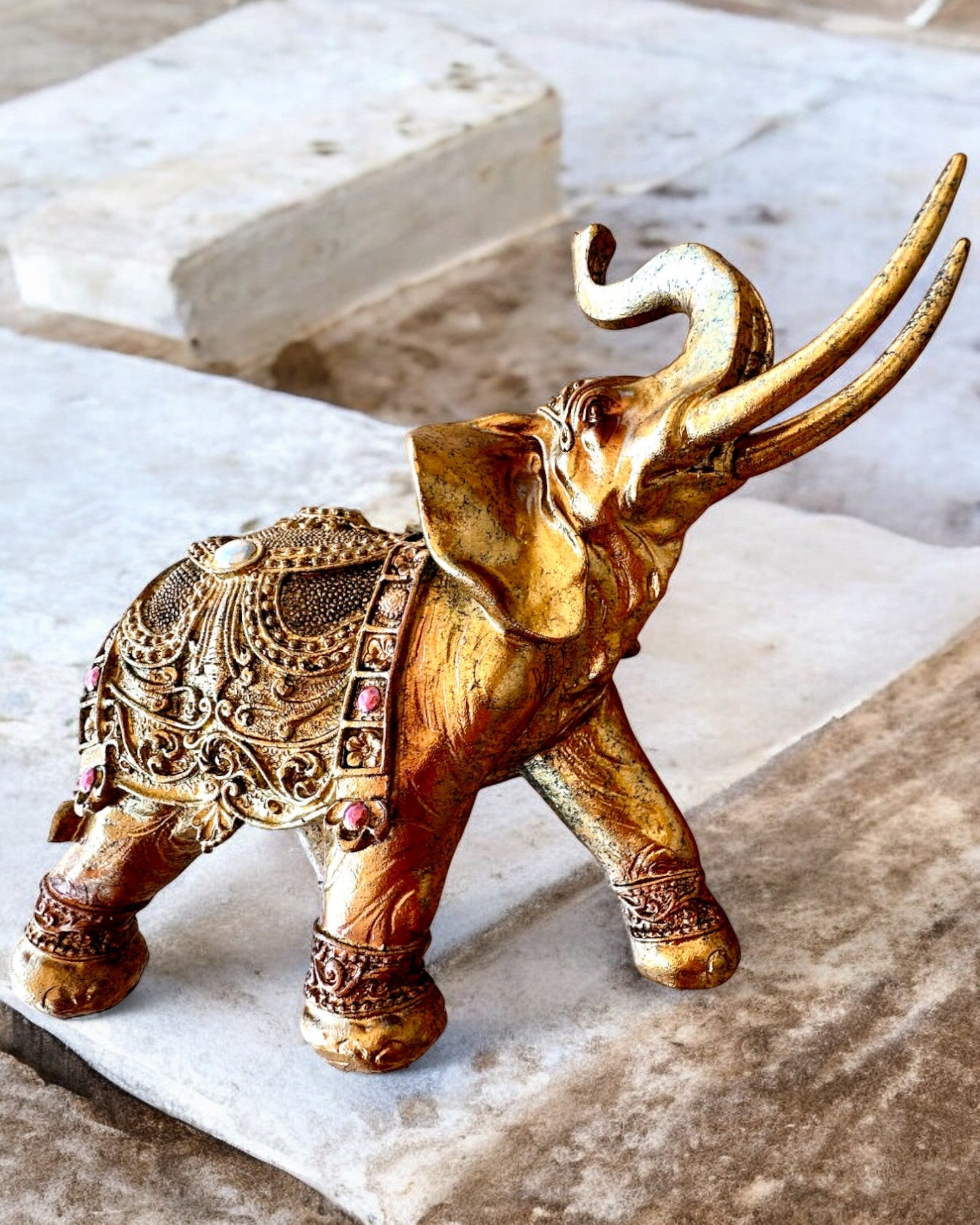 Kongelig Elefant med Gravering - Eleganse og Luksus, personalisering for gave