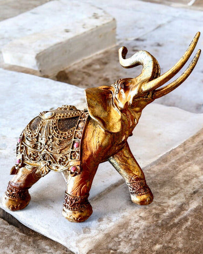 Kongelig Elefant med Gravering - Eleganse og Luksus, personalisering for gave