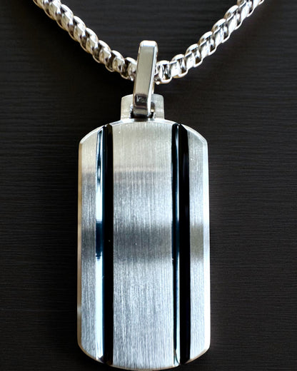 Herrekjede Elegant Styrke - personalisering med gravering som gave