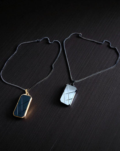 Herrekjede Elegant Styrke - personalisering med gravering som gave