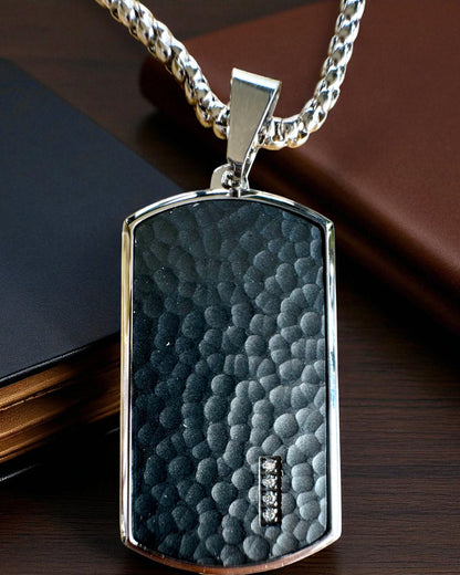 Herrekjede Elegant Styrke - personalisering med gravering som gave