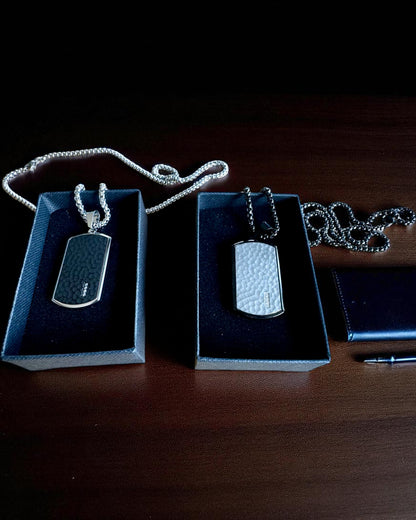 Herrekjede Elegant Styrke - personalisering med gravering som gave