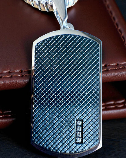 Herrekjede Elegant Styrke - personalisering med gravering som gave