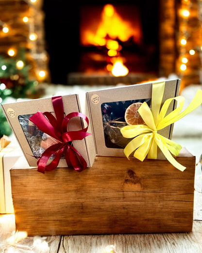 Intensjonssoyalys 250 ml med naturlig stein – velg din energi: Citrin eller Granat, personlig gravering som gave