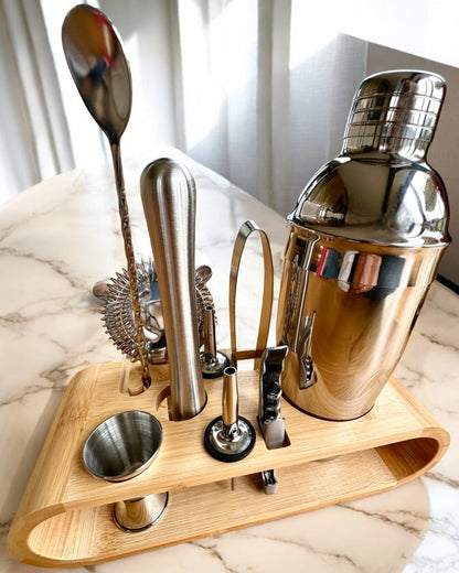 Barmansett "MixMaster Pro", mulighet for personlig gravering som gave