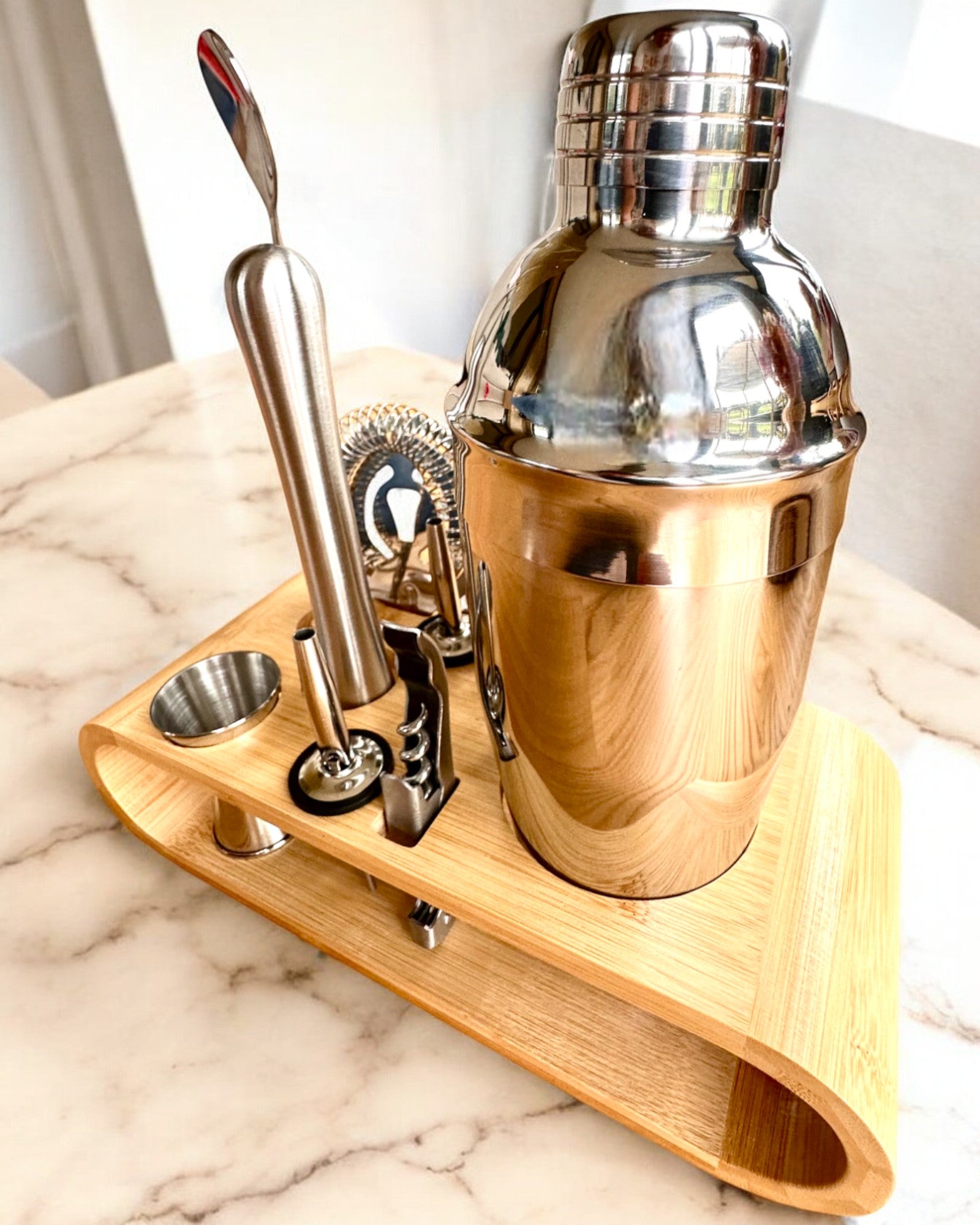 Barmansett "MixMaster Pro", mulighet for personlig gravering som gave