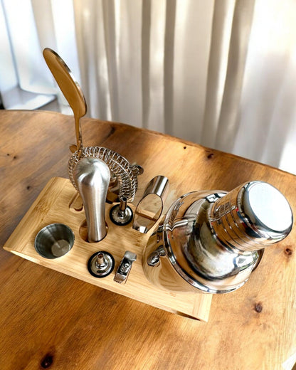 Barmansett "MixMaster Pro", mulighet for personlig gravering som gave