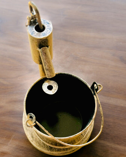 Stilig metallaskebeger "Rustic Charm" 19-23 cm høyde, 8 varianter å velge mellom, gravering på forespørsel
