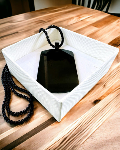 Dog Tag Halskjede "Tre Nyanser av Stil" - ID-brikke - Elegant Anheng i Rustfritt Stål med Gravering Alternativ