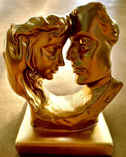 Figur "Złote Złączenie" - 13,5 cm høy, dekorativ med mulighet for gravering