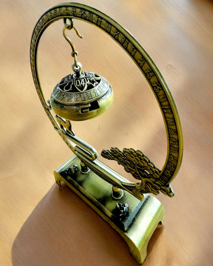 Elegant metallholder for røkelse "Wielki Spokój" - mulighet for personlig gravering