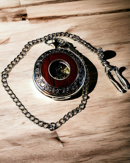 Lommeur "Heritage Timekeeper" med mulighet for gravering