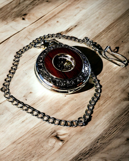 Lommeur "Heritage Timekeeper" med mulighet for gravering