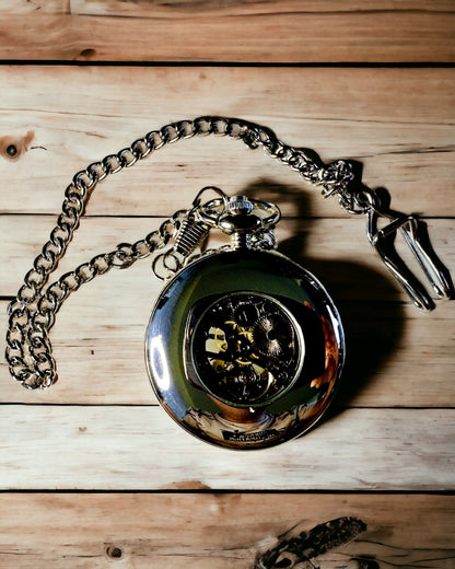 Lommeur "Heritage Timekeeper" med mulighet for gravering