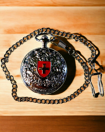 Lommeur "Heritage Helvetia" med Mulighet for Gravering