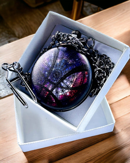 Lommeur "Galactic Vision" med Gravering, personlig gave