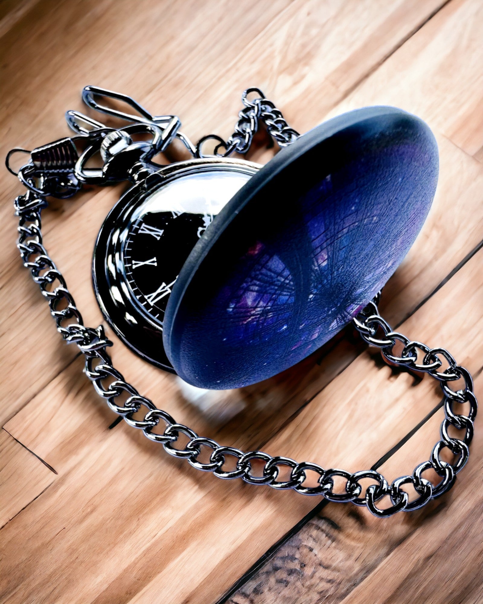 Lommeur "Galactic Vision" med Gravering, personlig gave