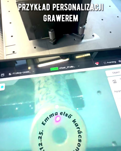 Vintage kaleidoskop “Emerald Dreams”, 15 cm – håndlaget, med mulighet for personlig gravering som gave