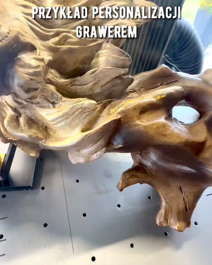 "Wilczy Duch" – Dekorativ Figur med mulighet for personlig gravering, som gave