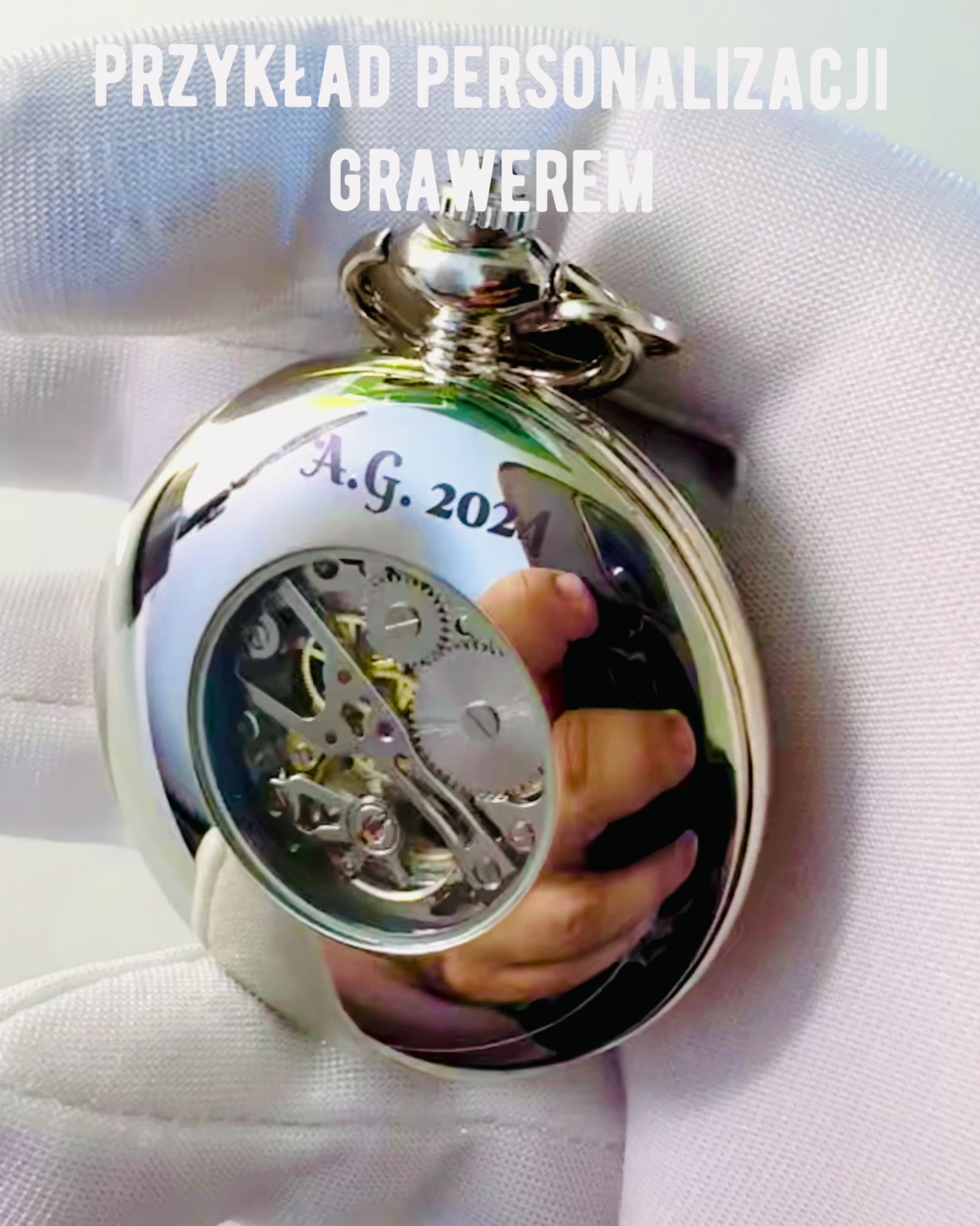 Lommeur "Heritage Timekeeper" med mulighet for gravering