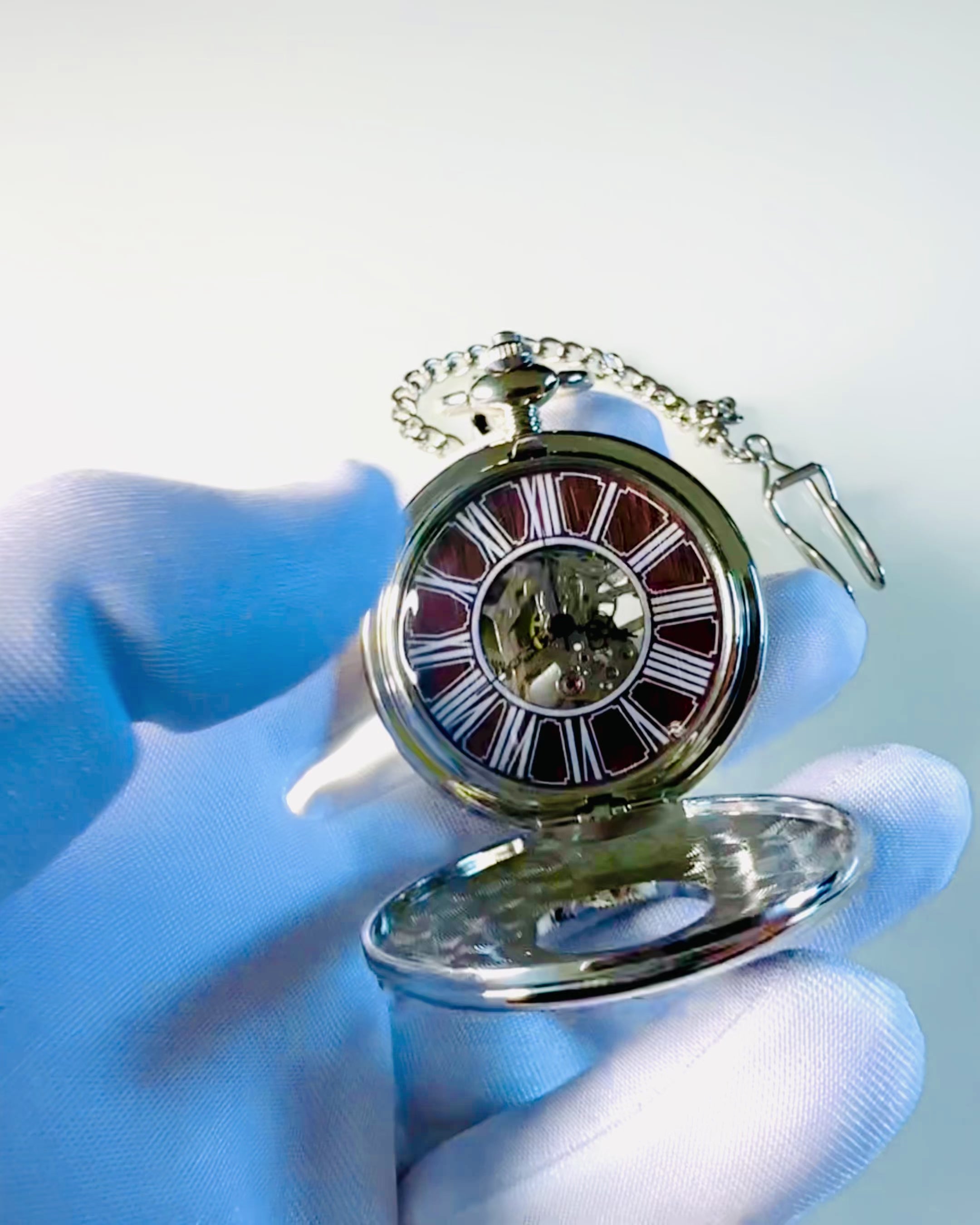 Lommeur "Heritage Timekeeper" med mulighet for gravering